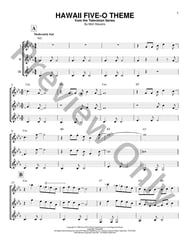 Hawaii Five O Theme Guitar and Fretted sheet music cover